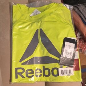 Reebok Lime Green Logo Tee